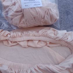 ANWUCHEN. Stool round covers (Beige)