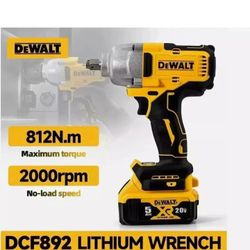 BLACK FRIDAY SPECIAL DEWALT XR DCF892 1/2 IN. HIGH TORQUE IMPACT WRENCH. Serious Enquires. 
