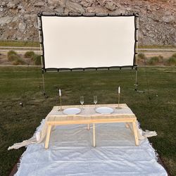 Picnic table and Screen