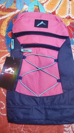 2 Backpack Pingk & Green New