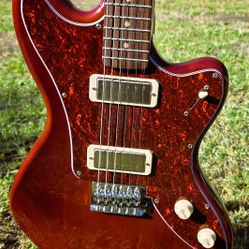 Reville Offset Jazzmaster-Style Electric Guitar with P90 UPGRADED Lindy Fralin Mini Hum