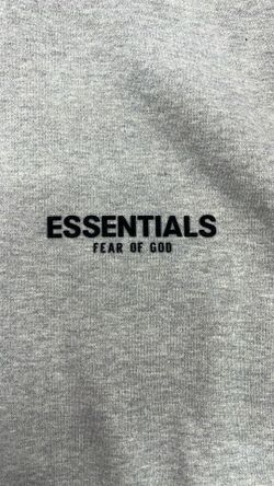 ESSENTIALS HOODIE ALL SIZES - Grey 