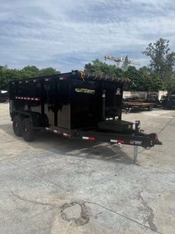 Panther Cargo 7 x 14 High Side Dump Trailer 14k