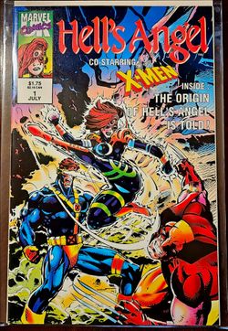 Hell's Angel #1 Marvel Comics UK (1992) Origin Of Hell's Angel NM🔥🔥