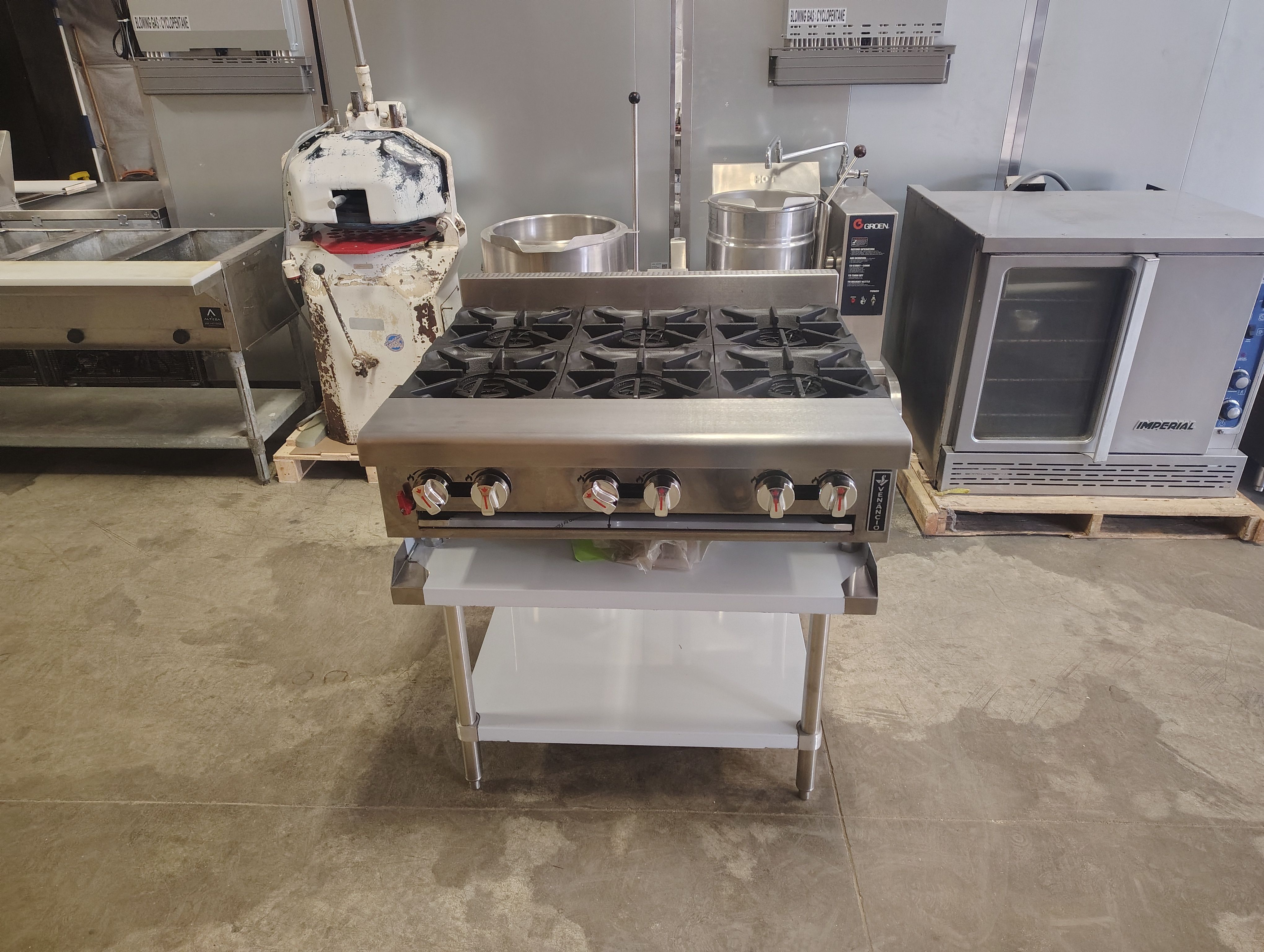 Venancio Counter top 6 Burner G36CT-36B (Funny Ha Ha Man has a breakdown)