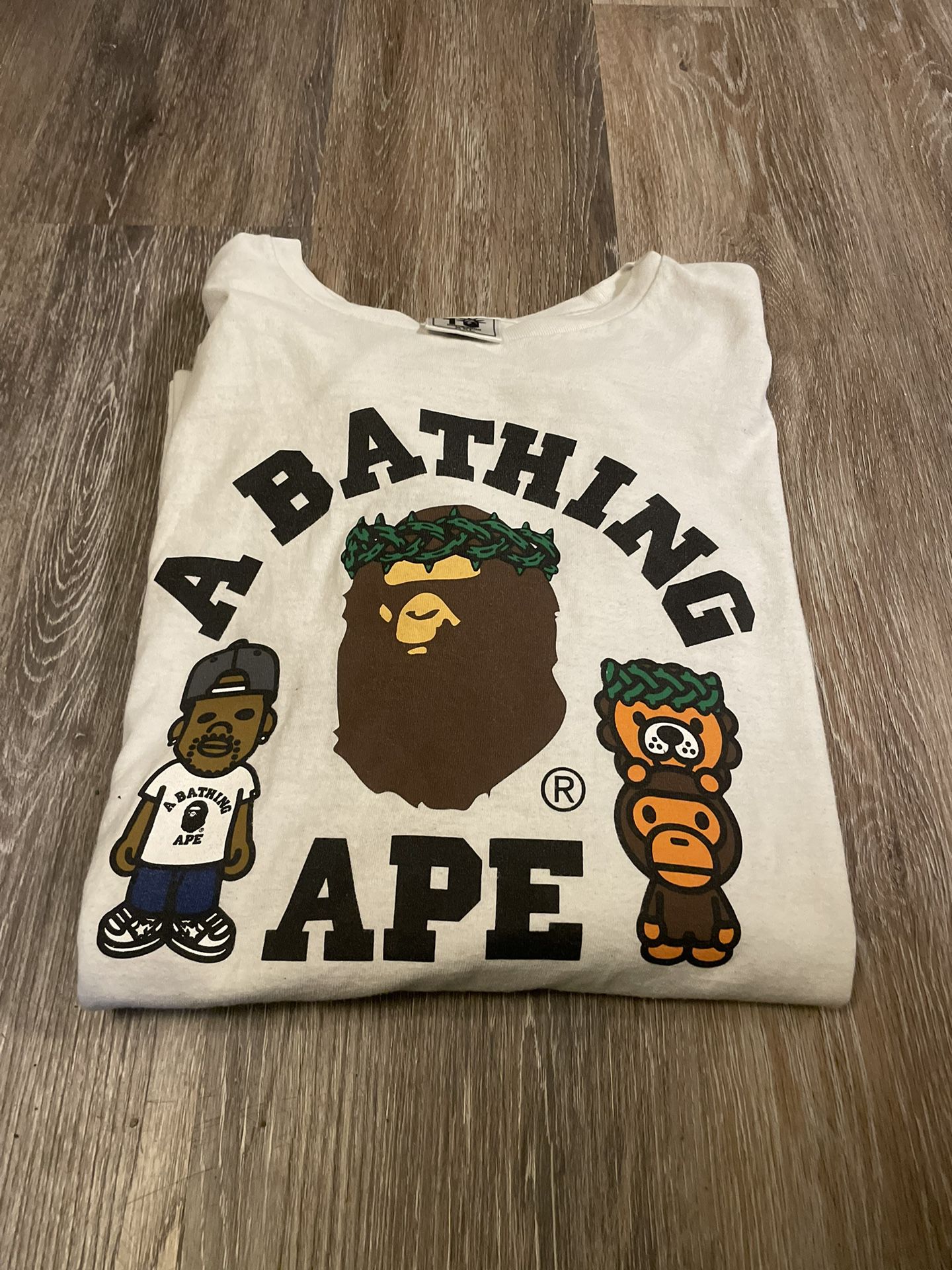 Bathing ape big sean x bape long sleeve(Best offer)