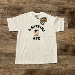 New Burberry X Bape Shirt Size XL