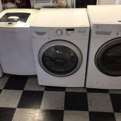 #162 Used White Bosch Front Load Washer