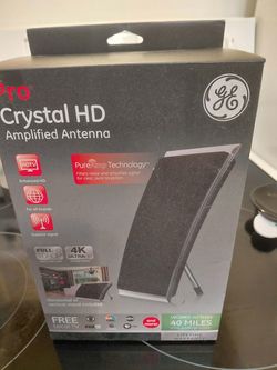Crystal HD amplifier antenna