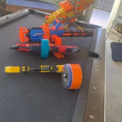 Nerf gun guns with bullets