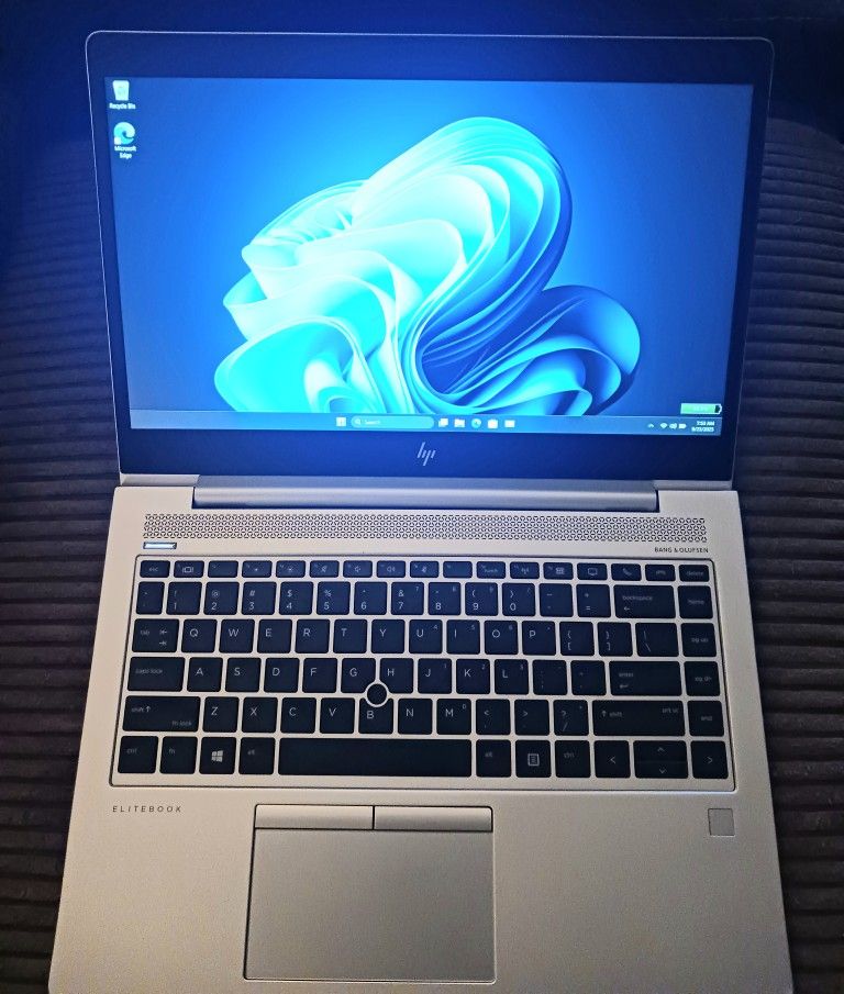 Slim Metal HP EliteBook Pro Grade Laptop Intel Core i5-8350u 16 GB RAM 256 GB SSD 1080P LCD Webcam Wi-Fi & Bluetooth Wireless Windows 11 Professional