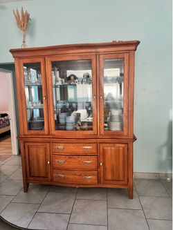 Large China buffet cabinet