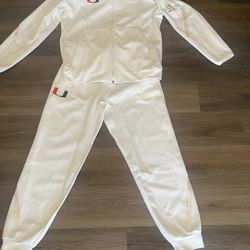 Miami hurricanes 2025-26 Playoffs Player Exclusive Adidas Tracksuit