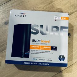 Arris G36 Premium Cable Modem Router Combo