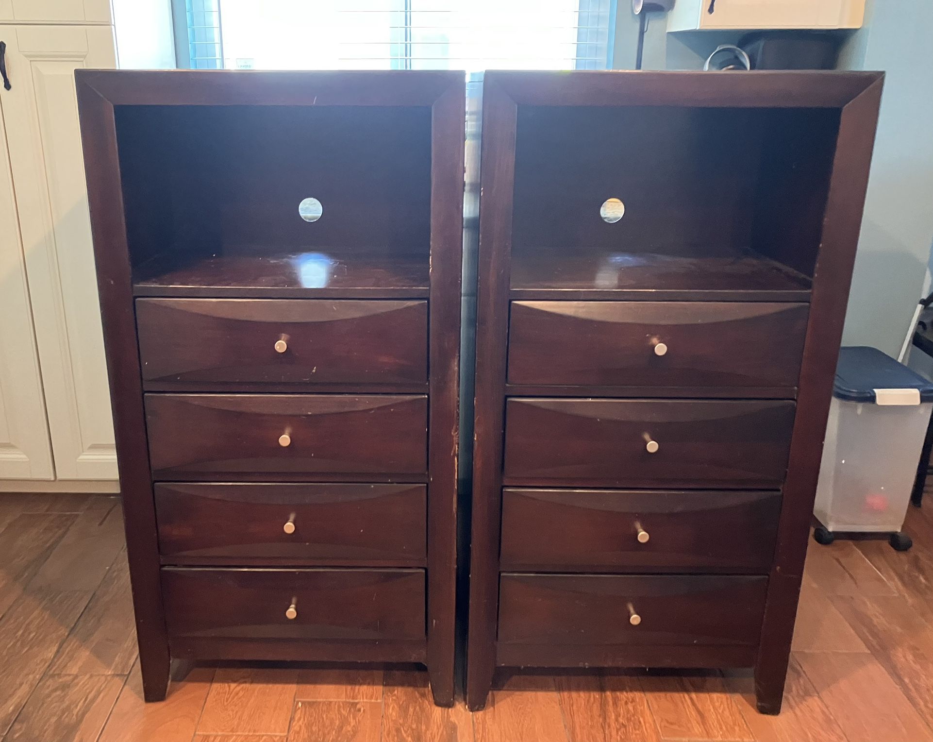 Pair Of Small Chest Of Drawers 
