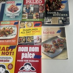 🍜 Asian & Everyday Cooking Cookbook Collection – Nom Nom Paleo, Dumplings, Korea & More 