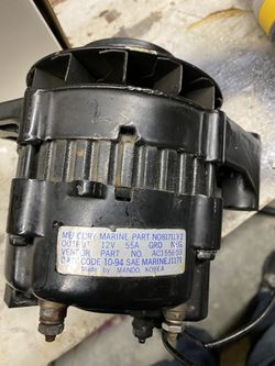 Marine Alternator 12volt 55amp