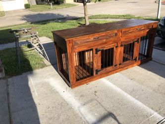 Custom built dbl dog den