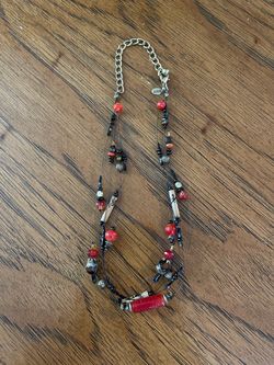 Chico's Multi-Strand Beaded Necklace