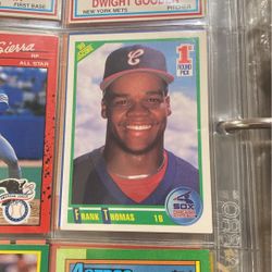 1990 Score Frank Thomas 1st Round Pick Baseball Card
