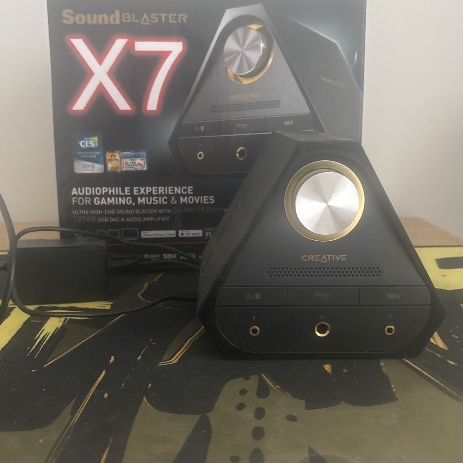Sound Blaster X7 Headphone Amplifier