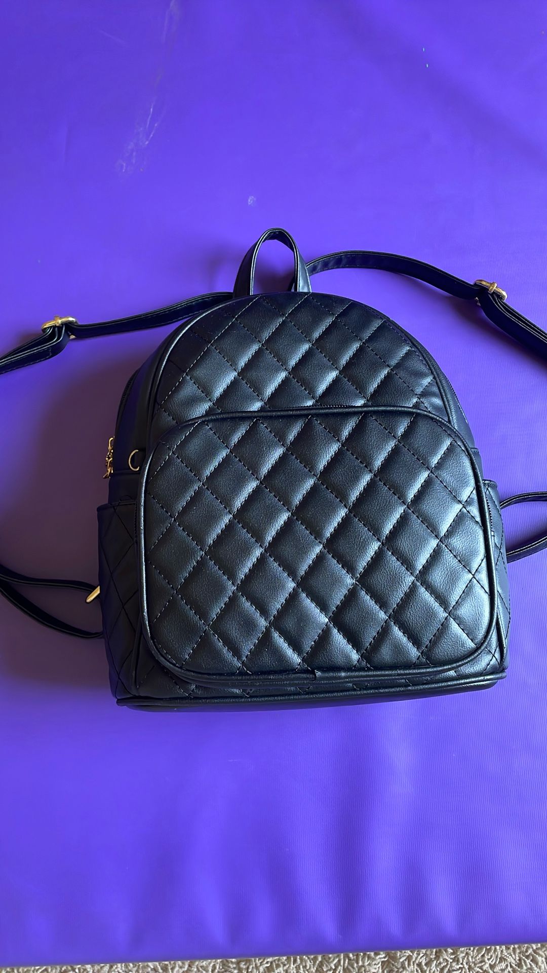 Adorable Mini Black Backpack 🖤