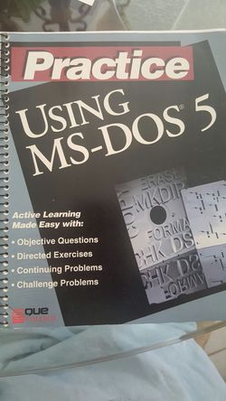 Using MS-DOS 5