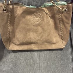 Tory Burch Slouchy Suede Purse