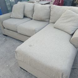 Light Grey Sectional Sofa For Sale, Couch Used Good Condition For Sale