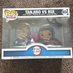 Funko Pop fight scene (Demon Slayer)