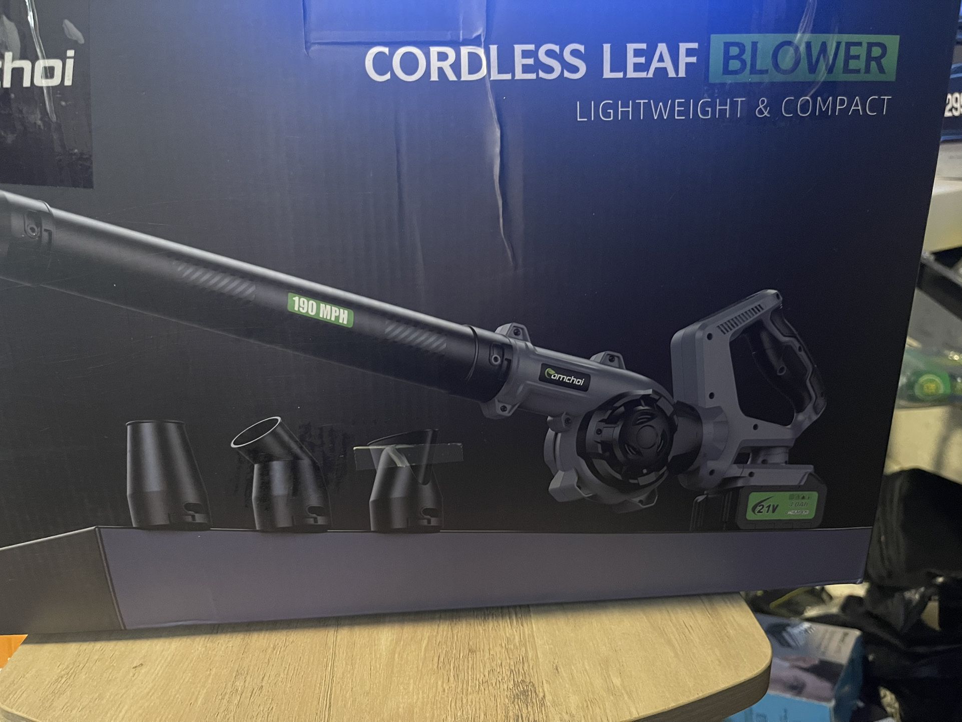 New Comchoi Cordless Leaf Blower