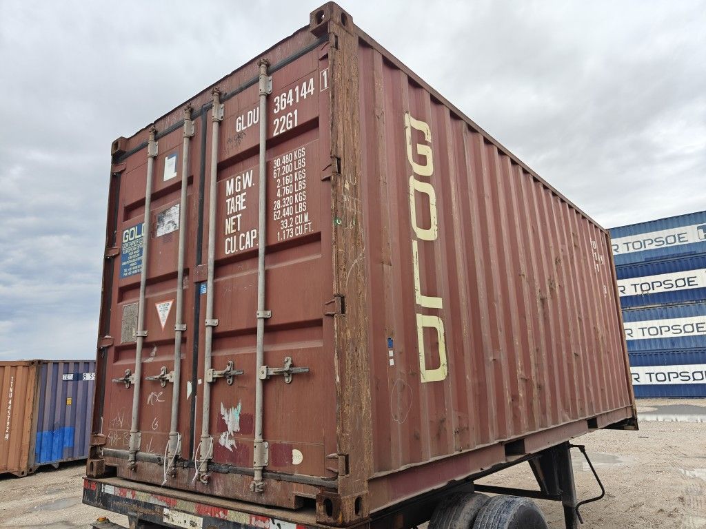 20ft Wind & Water Tight Shipping Containers For Sale