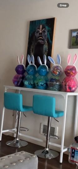 White Bar Table