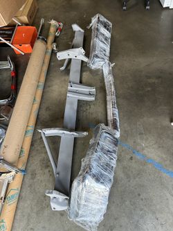 1963 Rechromed Grille And Complete Bumper With Brackets