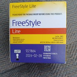 Freestyle Lite Test Syrips 100ct
