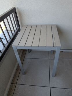 Small patio table
