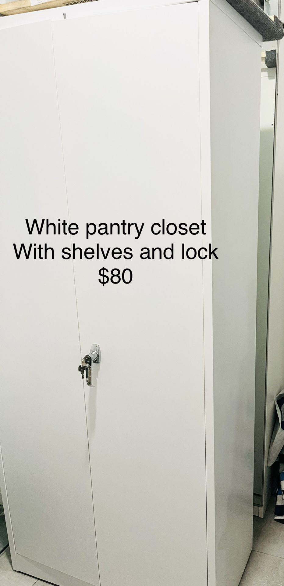 White Pantry Closet 