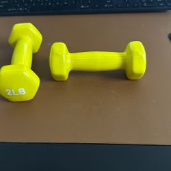 Amazon Basics Vinyl Coated Dumbbell 2 Lb 