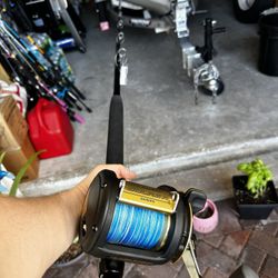 Chaos Trolling Rod With TLD50