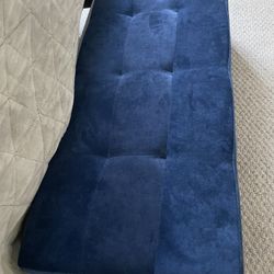 Blue storage trunk 