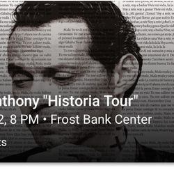 Marc Anthony Historia Tour