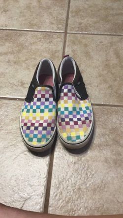 Girls Vans Shoes Size 6 Kids