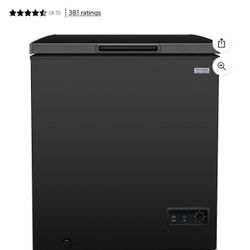 Frigidaire Gallery 5 Cu. Ft. Chest Freezer, Black