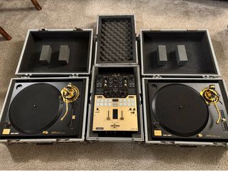 Technics 1200 Turntable Flight cases & 10” mixer case