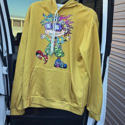 Rugrats Mens medium M Hoodie