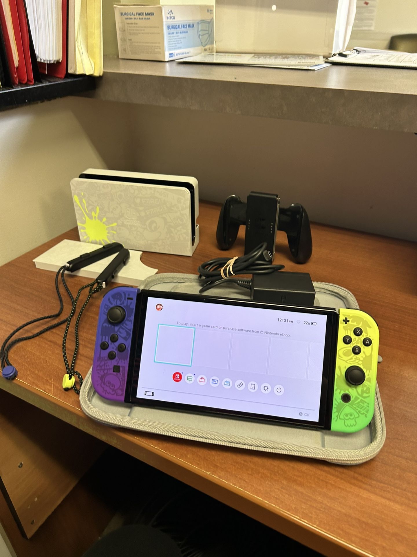 OLED Nintendo Switch Splatoon