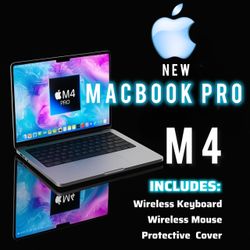 🔥New! BUNDLE Apple 14” MacBook Pro M4 Laptop 24gb ram 1TB SSD - Silver | High Spec For Videographer-Photographer Editor After Effects Adobe RGB