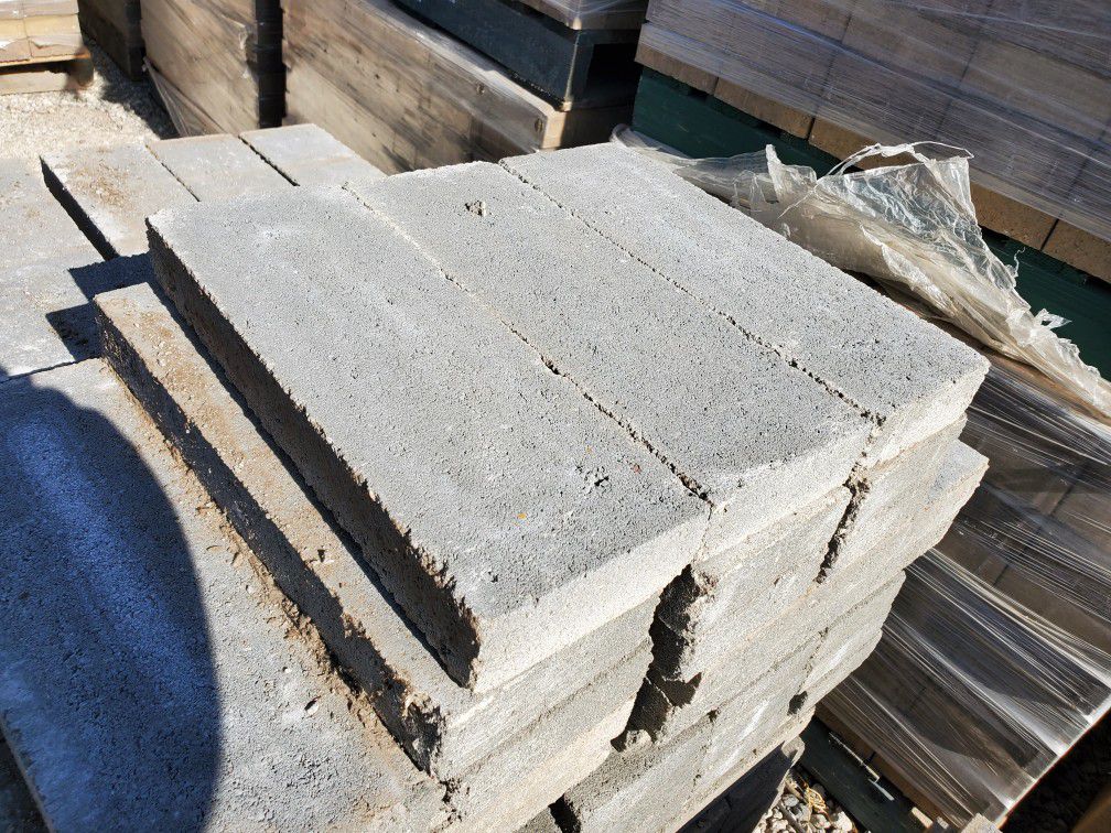 6X16 CEMENT PAVERS $.75 CENTS EACH ( 2" INCH THICK PAVERS)