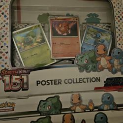 Pokemon 151 Poster Collection Box