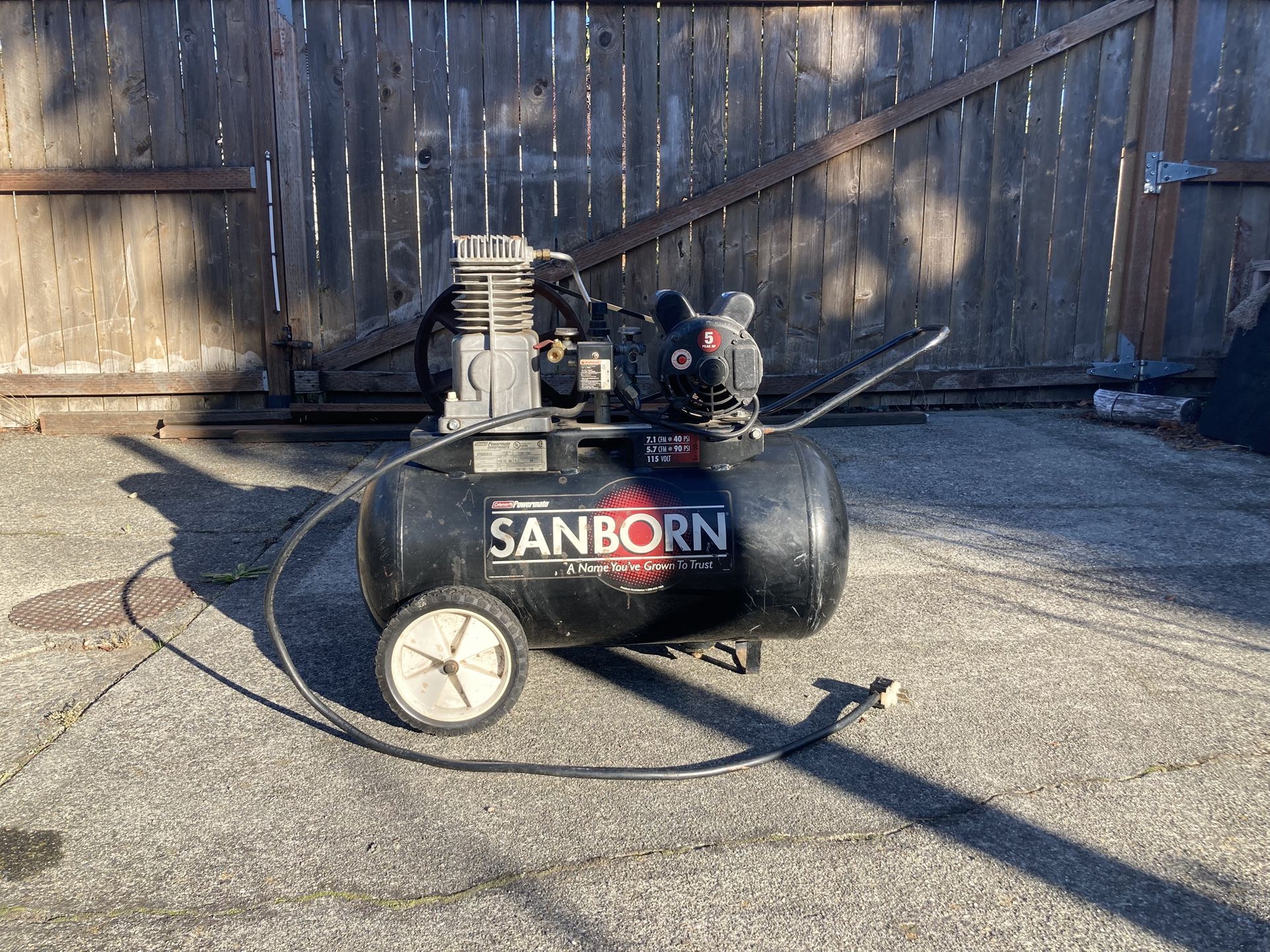Sanborn 20G Compressor  